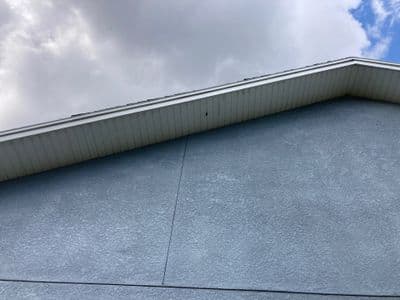 Seamless aluminum gutter install in Oldsmar, FL — Feb 2025