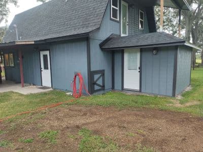 Seamless aluminum gutter install in Lithia, FL — Jul 2025