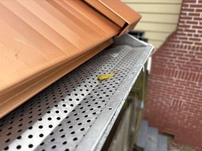 Seamless aluminum gutter install in St Petersburg, FL — Feb 2026