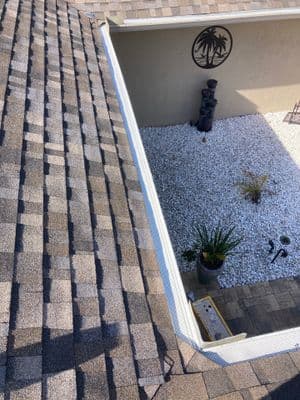 Gutter guard install in Spring Hill, FL — Jan 2025