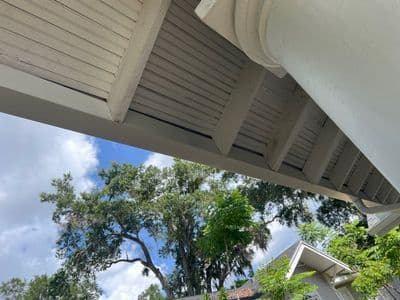 Seamless aluminum gutter install in Tampa, FL — Jun 2026