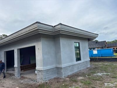 Seamless aluminum gutter install in Palm Harbor, FL — Sep 2025