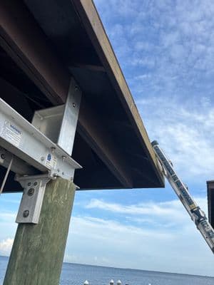 Seamless aluminum gutter install in Ruskin, FL — May 2025