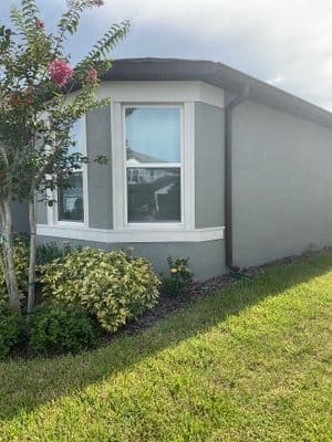 Seamless aluminum gutter install in New Port Richey, FL — Jul 2025