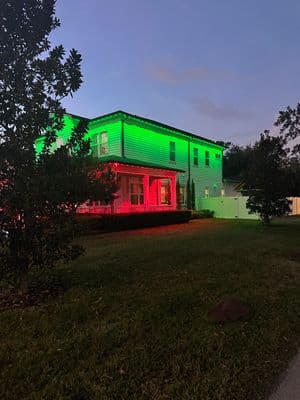 Govee permanent LED lighting install in Tampa, FL — Dec 2025