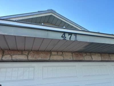 Seamless aluminum gutter install in Largo, FL — Aug 2025