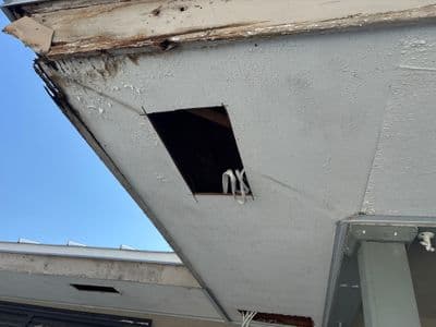 Seamless aluminum gutter install in Largo, FL — Aug 2025