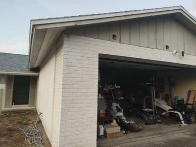 Seamless aluminum gutter install in Brandon, FL — Nov 2025