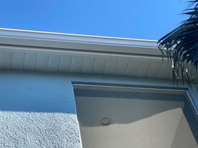 Soffit and fascia install in Clearwater, FL — Dec 2025