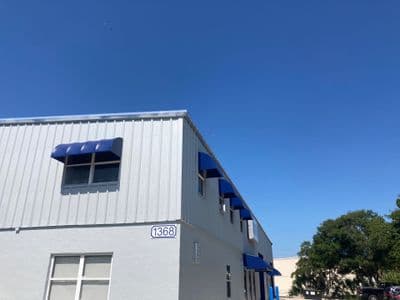 Seamless aluminum gutter install in Dunedin, FL — May 2024