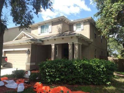 Seamless aluminum gutter install in Riverview, FL — Oct 2025
