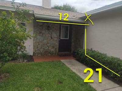 Seamless aluminum gutter install in Largo, FL — Sep 2025