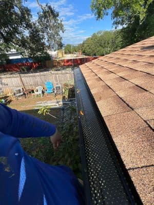 Gutter guard install in St Petersburg, FL — May 2026