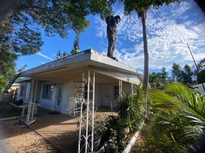 Seamless aluminum gutter install in Seminole, FL — Nov 2025
