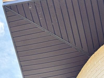 Seamless aluminum gutter install in Palm Harbor, FL — Aug 2025