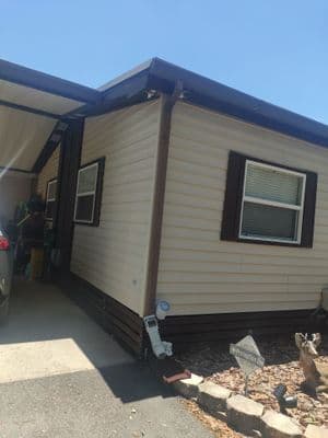 Seamless aluminum gutter install in Spring Hill, FL — May 2024