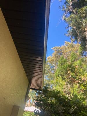 Seamless aluminum gutter install in Oldsmar, FL — Oct 2024