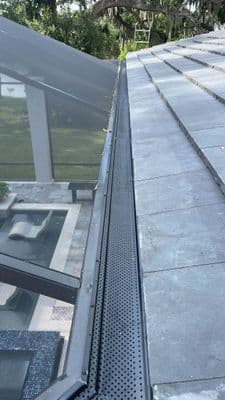 Gutter guard install in Tampa, FL — Jun 2024