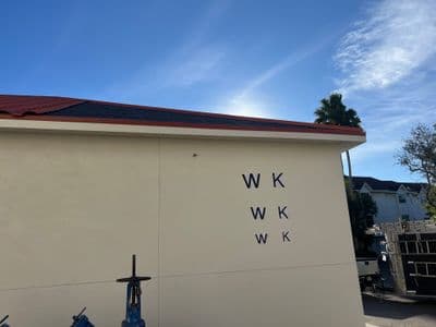 Seamless aluminum gutter install in Seminole, FL — Feb 2026