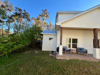 Seamless aluminum gutter install in Land O Lakes, FL — Nov 2024