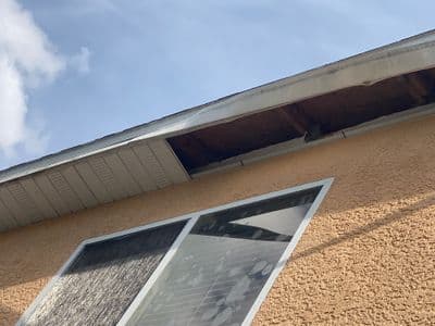 Seamless aluminum gutter install in Valrico, FL — Jan 2026