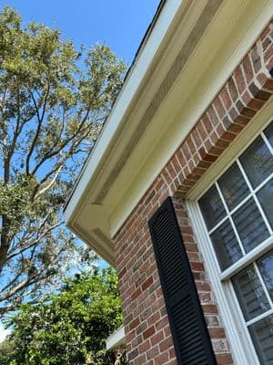 Seamless aluminum gutter install in Lakeland, FL — Nov 2024