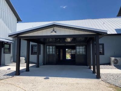 Seamless aluminum gutter install in Lithia, FL — May 2024