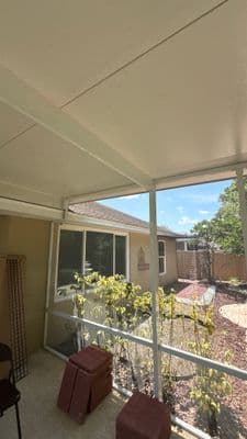 Seamless aluminum gutter install in Oldsmar, FL — May 2026