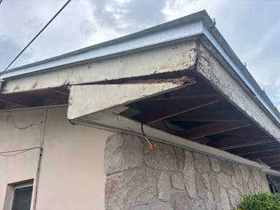 Seamless aluminum gutter install in Largo, FL — Aug 2025
