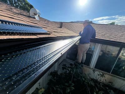 Gutter guard install in St Petersburg, FL — May 2026