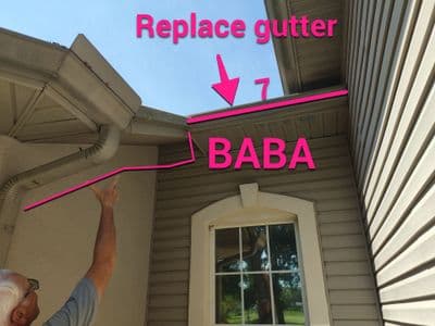 Seamless aluminum gutter install in Brandon, FL — Aug 2025