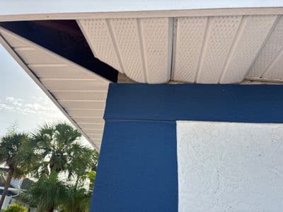 Seamless aluminum gutter install in Lutz, FL — Jun 2025