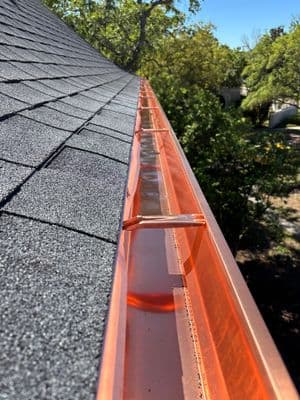 Copper gutter install in Tampa, FL — Mar 2025